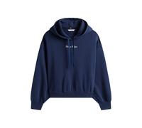 Tommy Hilfiger Blue Recycled Cotton Hoodie - IT40|S