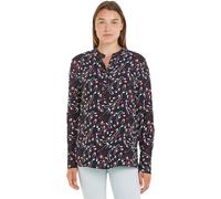 Tommy Hilfiger Blusa Donna Camicetta, Multicolore (Small Ribbon Print/ Desert Sky), 44