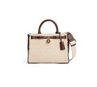 TOMMY HILFIGER Borsa a mano crema / marrone scuro Donna TOMMY HILFIGER One Size crema / marrone scuro