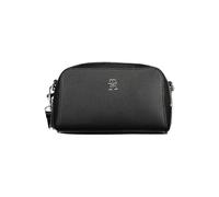 Tommy Hilfiger - Borsa a tracolla in polietilene nero con tracolla regolabile - - Bags - Donna - Nero - ONE SIZE