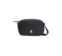 Tommy Hilfiger TH Logotape Camera Bag Aw0aw18741, Crossover Donna, Black (Black), One Size