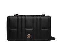 Tommy Hilfiger - Borsa a tracolla trapuntata con monogramma - - Bags - Donna - Nero - ONE SIZE