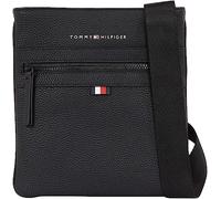Tommy Hilfiger per uomo. AM0AM09506 Borsa a tracolla Essential nera (OSFA), Nero, Casual, Poliuretano