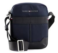 Tommy Hilfiger Borsa a Tracolla Uomo TH Elevated Nylon Mini Reporter Piccola, Blu (Space Blue), Taglia Unica