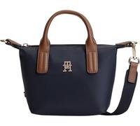 Tommy Hilfiger Borsa da donna Popette Micro Tote AW0AW18368, blu (blu spazio), taglia unica