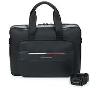 Tommy Hilfiger Borsa porta documenti TH FOUNDATION COMPUTER BAG in Nero Unica