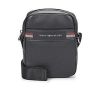 Tommy Hilfiger Borsa Shopping TH CORP TEXTURE MNI REPORTER in Nero Unica
