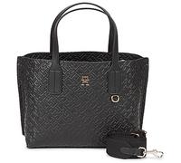 Tommy Hilfiger Borsa Shopping TH DISTINCT SMALL TOTE MONO in Nero Unica