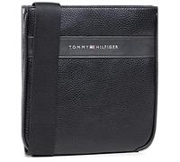 Tommy Hilfiger Borsello Tracolla Uomo TH Modern Mini Crossover Nero Black (Nero)
