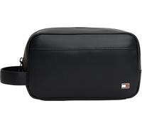 Tommy Hilfiger TH Flag Washbag Am0Am13949, Borsa da Bagno Adulto, Black (Black), One Size