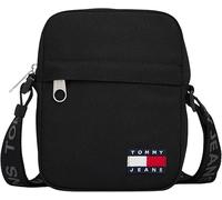 TOMMY HILFIGER Borsello uomo donna logo tracolla nero 17x21x5 cm