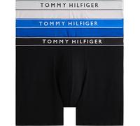 Tommy Hilfiger Boxer da Uomo 3P DTM UM0UM03880 Boxer da Uomo, Rosso (Nero/Time Cobalt/Lght Cast), M