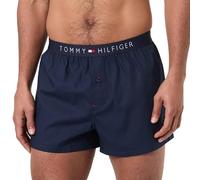Tommy Hilfiger Boxer da Uomo in Tessuto UM0UM03930 Boxer, Multicolore (Blazer Navy), XL
