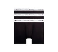 Tommy Hilfiger 3P WB Boxer da Uomo Black/Black/Black White WB M