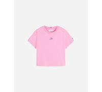 Tommy Hilfiger Boxy Tonal Flag Jr - T-shirt - Rosa nd_14