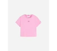 Tommy Hilfiger Boxy Tonal Flag Jr - T-shirt - Rosa nd_8