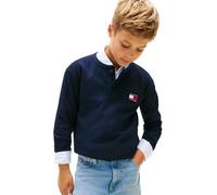 Tommy Hilfiger Boys Heritage Henley Waffle Tee LS KB0KB10166 Blue (Dark Night Navy) 4 Years