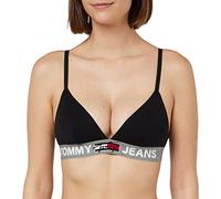 Tommy Hilfiger Bralette Donna Elasticizzata, Nero (Black), M