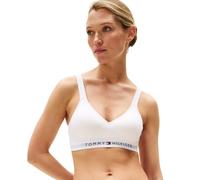 Tommy Hilfiger Bralette Donna Lift Elasticizzata, Bianco (White), S
