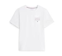 Tommy Hilfiger - Brand Love Left Chest Tee - - Tops - Uomo - Bianco - M