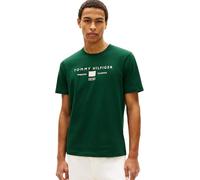 Tommy Hilfiger Maglietta da Uomo Love Mono Stack MW0MW42365 Cotone maniche corte Verde L