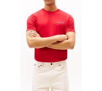 Tommy Hilfiger Maglietta da Uomo Love Hilfiger Tee MW0MW41456 S/S, Rossa, S, Rosso (Rosso Medio), S