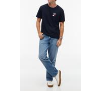Tommy Hilfiger, ,Tops ,Uomo ,Blu ,M Brand Love Text Stack Tee