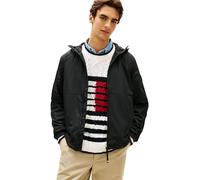 Tommy Hilfiger Branded Hooded Jacket Mw0mw38905, Giacca Uomo, BLACK (Black), S