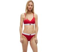 Tommy Hilfiger Brassière da Donna con Spalline Regolabili, Rosso (Rosso primario), M