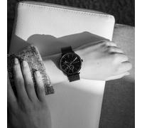 Tommy Hilfiger Orologio Analogico Multifunzione al Quarzo da Uomo con Cinturino in Pelle o in Acciaio Inossidabile