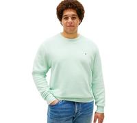 Tommy Hilfiger BT-Essential Structure Crew Neck Mw0mw44085 Pullover, Green (Minty Essence Heather), 4XL Plus Uomo