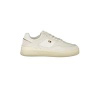 TOMMY HILFIGER Sneaker bassa 'ESSENTIAL' écru / oro / bianco, Taglia 39