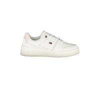 Tommy Hilfiger - Sneakers Bianche con Dettaglio a Contrasto - - Shoes - Donna - Bianco - 38 EU