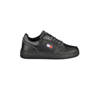 Tommy Hilfiger Black Polyurethane Women Sneaker - EU38/US8