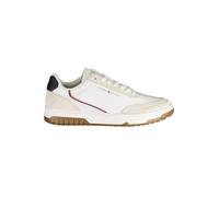 Tommy Hilfiger TH Basket Core Leather Suede Mix Fm0fm05881, Basso Top Uomo, Blue (RWB), 41 EU