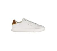 Tommy Hilfiger TH COURT CORE ESS LEATHER - Sneaker da uomo, bianco, 41 EU