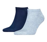 Tommy Hilfiger Sneaker Calzini, Blu Chiaro Melange, 39-42 (Pacco da 2) Uomo