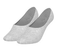Tommy Hilfiger Footie, Calzini Donna, Grigio, 39-42