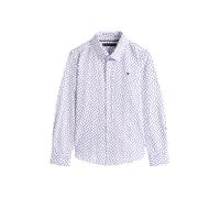 Tommy Hilfiger camicia bambino in fantasia bianco