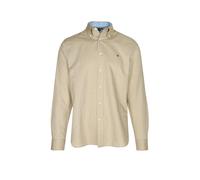 Tommy Hilfiger Linen Blend Solid Long Sleeve T-shirt Beige M Uomo
