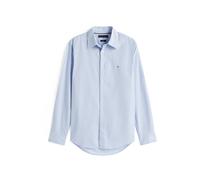 Tommy Hilfiger Uomo Camicia Flex Poplin Mini Print Regular Fit, Blu (Cloudy Blue), M