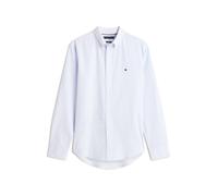 Tommy Hilfiger Flex Poplin Big Gingham RF Mw0mw41713 L/S Shirt, Blu (Sweet Blue/Check), L, Blu (Sweet Blue/Check), L
