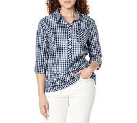 Tommy Hilfiger J2xmh365-tb1-l Camicia, True Blue Multi, L Donna