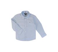 Tommy Hilfiger Bambino Camicia Oxford Elasticizzata, Blu (Calm Blue), 24 Mesi