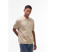 Tommy Hilfiger - Camicia giacca in cotone beige-Neutro 46-48