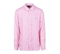 Tommy Hilfiger - Camicia in Lino - - Shirts - Uomo - Rosa - M