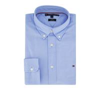 Tommy Hilfiger - Camicia Regular Fit con Ricamo Bandiera - - Shirts - Uomo - Blu - S