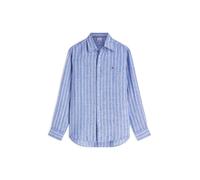 TOMMY HILFIGER Camicia 'Regular Fit Textured Stripe Pure' blu / bianco Uomo - Abbigliamento - Camicie - Camicie casual TOMMY HILFIGER M
