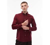 Tommy Hilfiger - Camicia rossa in flanella-Rosso M