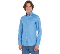 Tommy Hilfiger Camicia Uomo Oxford Regular-Fit Maniche Lunghe, Blu (New Shirt Blue), 39
